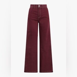 NWT Wide Leg Joe’s Jeans Burgundy Wide-Leg 29